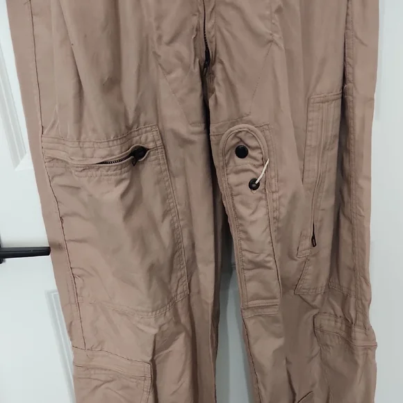 Men's Military Dessert Tan Fire Resistant  Flight Jumpsuit Size 44R*New* - Picture 6 of 9